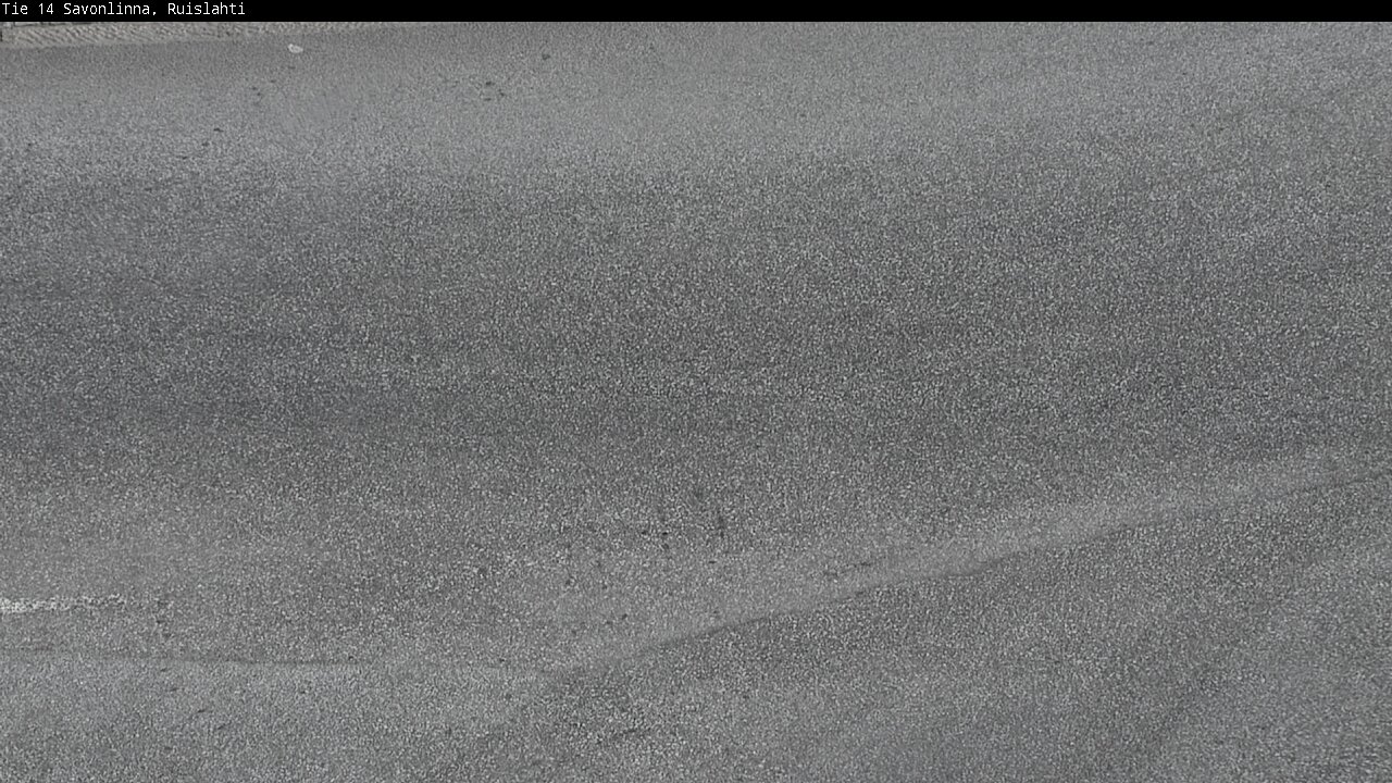 Weather Camera Image Väg 14 Nyslott, Ruislahti, Savonlinna, Etelä-Savo