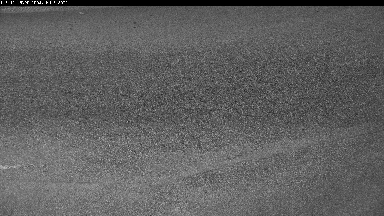Weather Camera Image Väg 14 Nyslott, Ruislahti, Savonlinna, Etelä-Savo