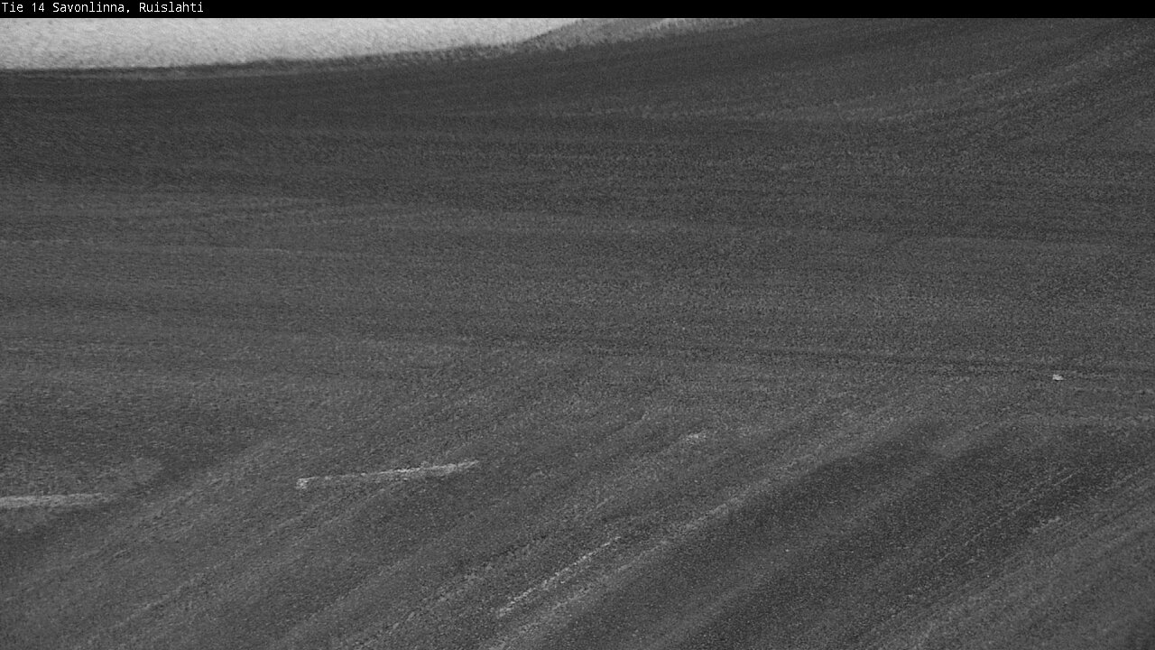 Weather Camera Image Väg 14 Nyslott, Ruislahti, Savonlinna, Etelä-Savo