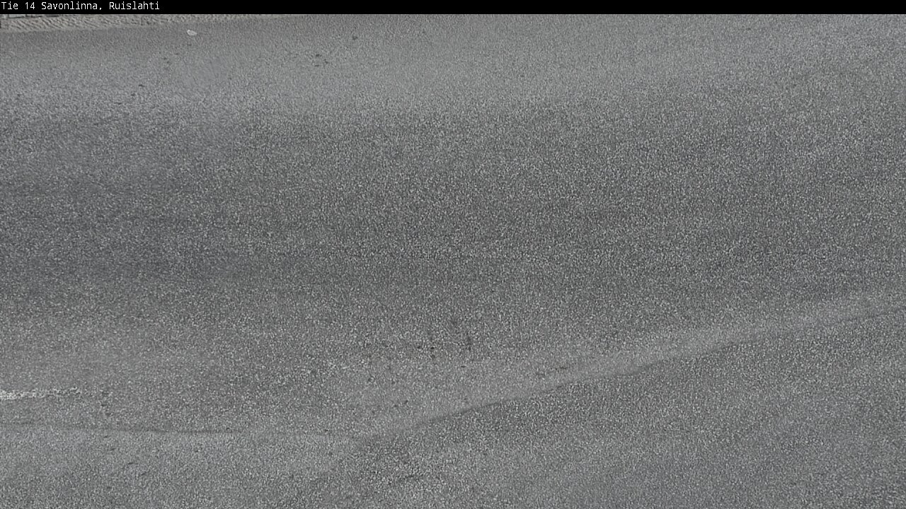 Weather Camera Image Väg 14 Nyslott, Ruislahti, Savonlinna, Etelä-Savo