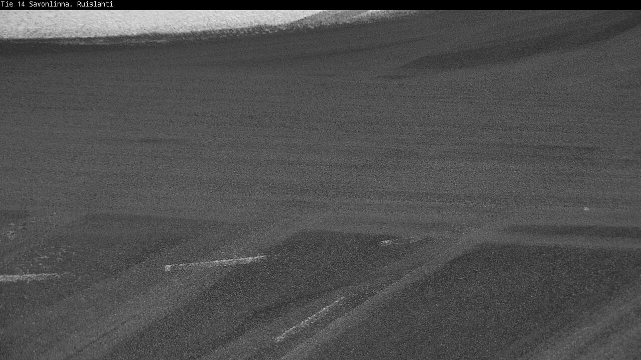 Weather Camera Image Väg 14 Nyslott, Ruislahti, Savonlinna, Etelä-Savo