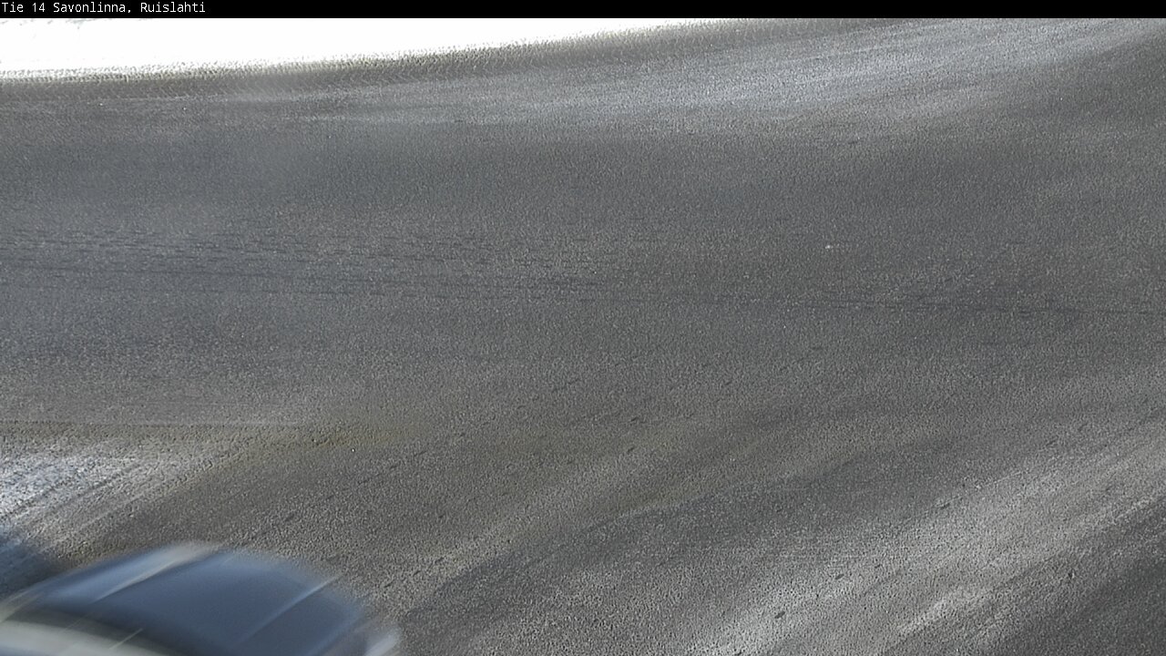Weather Camera Image Road 14 Savonlinna, Ruislahti, Savonlinna, Etelä-Savo