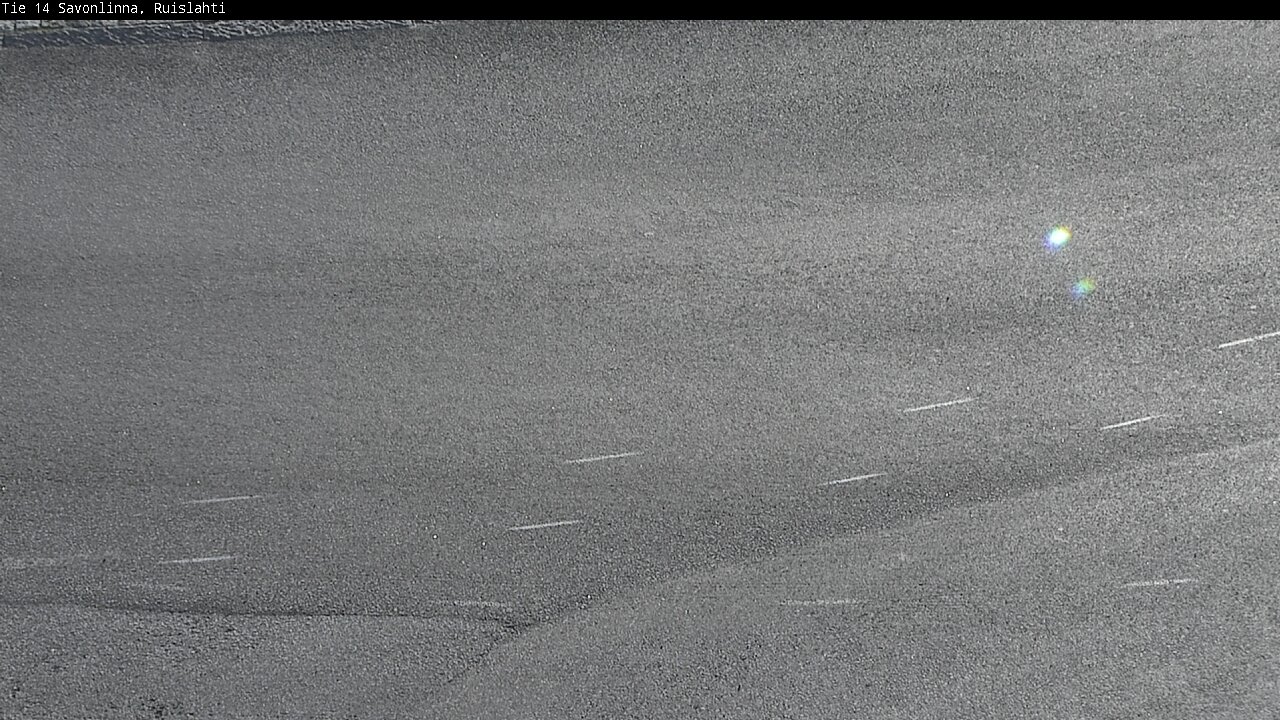 Weather Camera Image Road 14 Savonlinna, Ruislahti, Savonlinna, Etelä-Savo