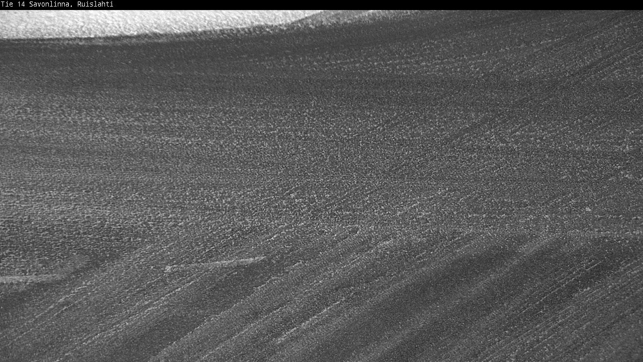 Weather Camera Image Väg 14 Nyslott, Ruislahti, Savonlinna, Etelä-Savo