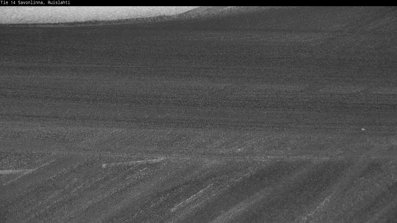 Weather Camera Image Väg 14 Nyslott, Ruislahti, Savonlinna, Etelä-Savo
