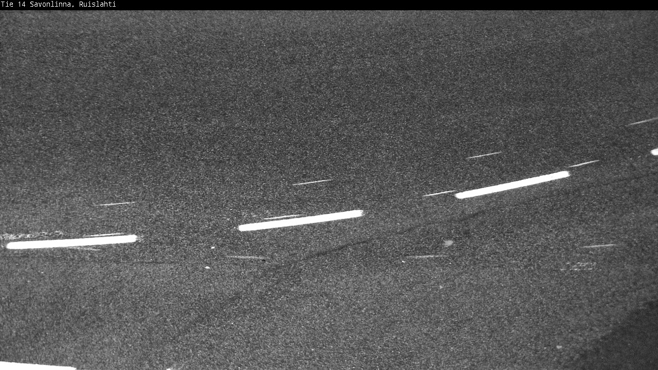 Weather Camera Image Väg 14 Nyslott, Ruislahti, Savonlinna, Etelä-Savo