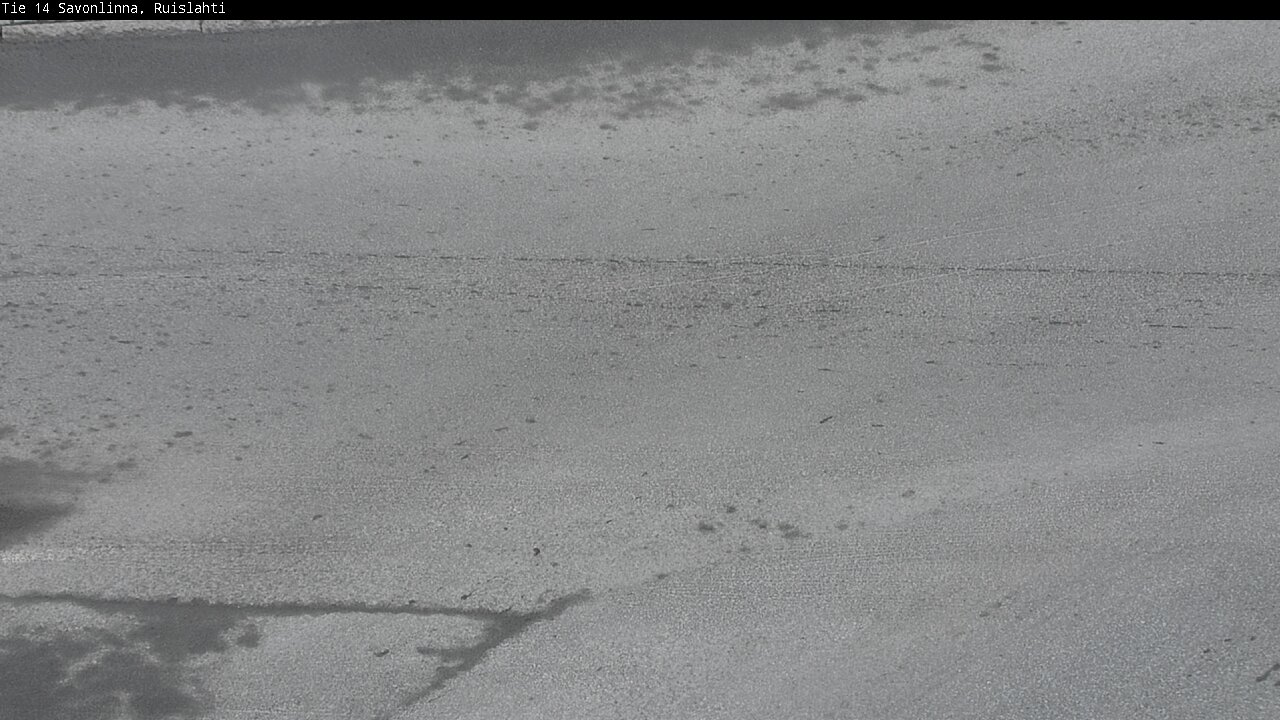 Weather Camera Image Road 14 Savonlinna, Ruislahti, Savonlinna, Etelä-Savo