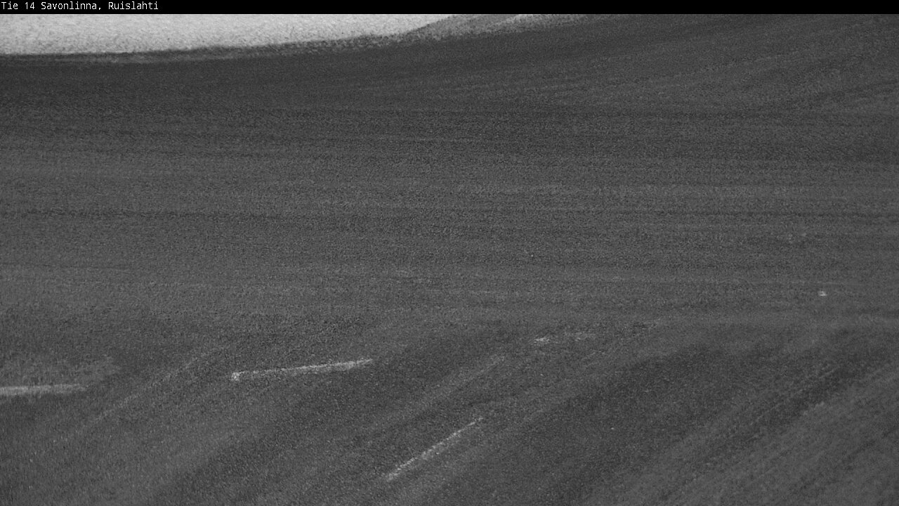 Weather Camera Image Väg 14 Nyslott, Ruislahti, Savonlinna, Etelä-Savo
