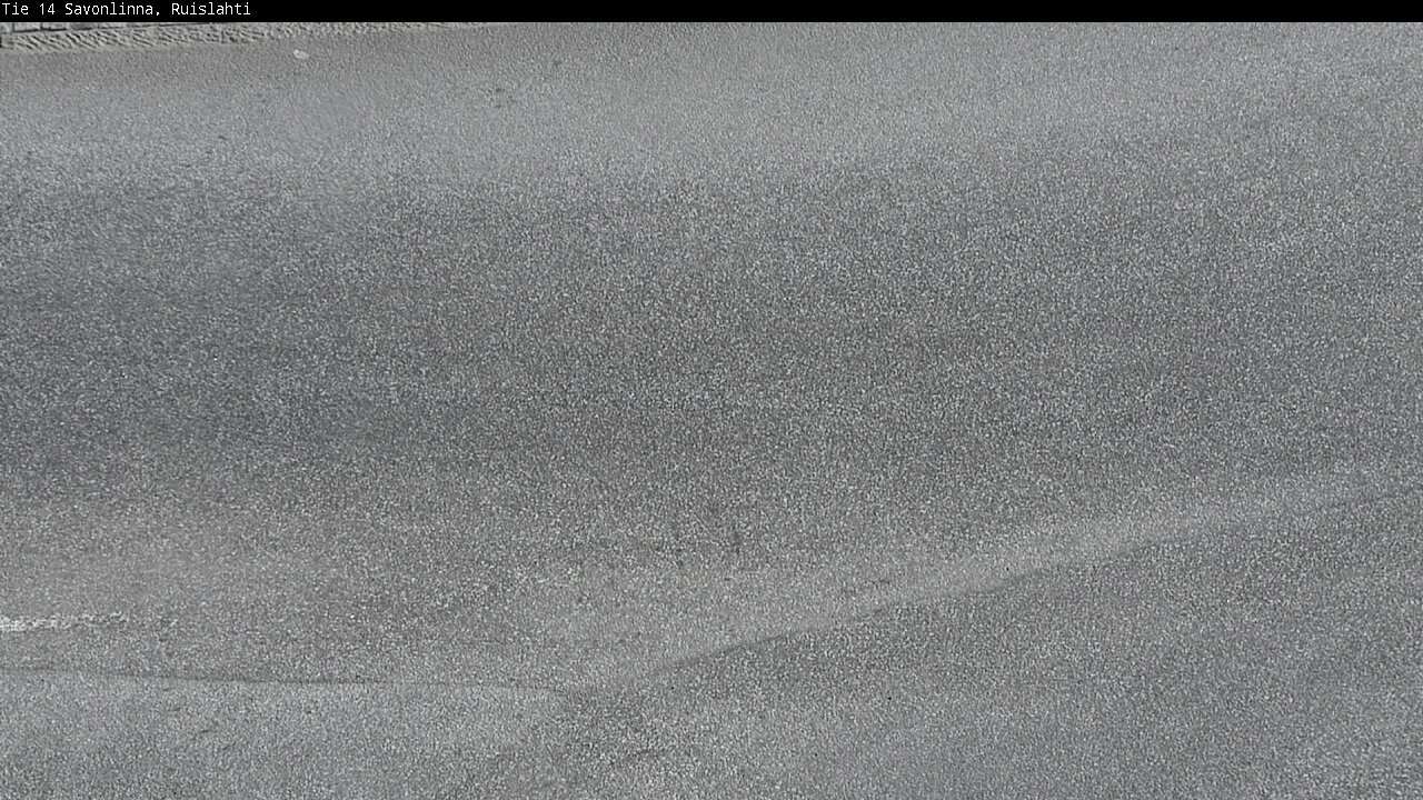 Weather Camera Image Road 14 Savonlinna, Ruislahti, Savonlinna, Etelä-Savo