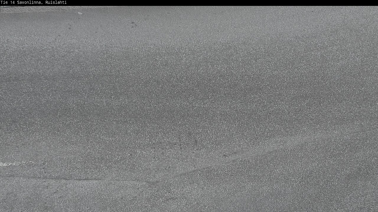Weather Camera Image Road 14 Savonlinna, Ruislahti, Savonlinna, Etelä-Savo