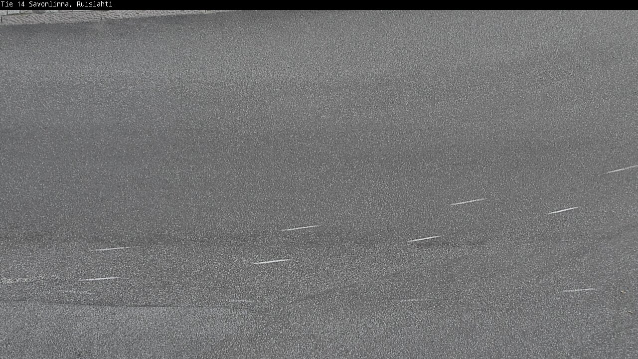Weather Camera Image Road 14 Savonlinna, Ruislahti, Savonlinna, Etelä-Savo