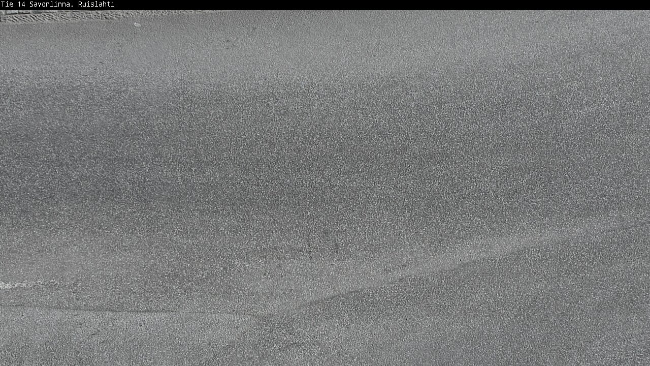 Weather Camera Image Road 14 Savonlinna, Ruislahti, Savonlinna, Etelä-Savo
