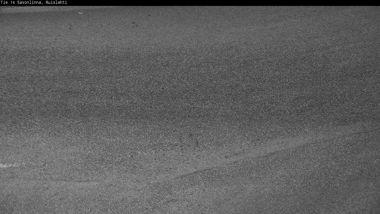 Weather Camera Image Väg 14 Nyslott, Ruislahti, Savonlinna, Etelä-Savo