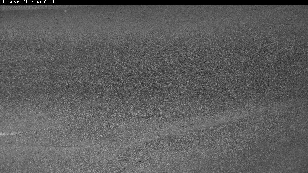 Weather Camera Image Väg 14 Nyslott, Ruislahti, Savonlinna, Etelä-Savo