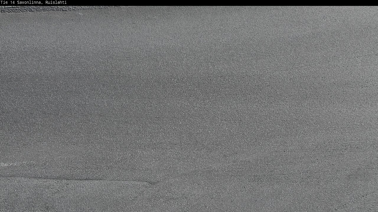 Weather Camera Image Road 14 Savonlinna, Ruislahti, Savonlinna, Etelä-Savo