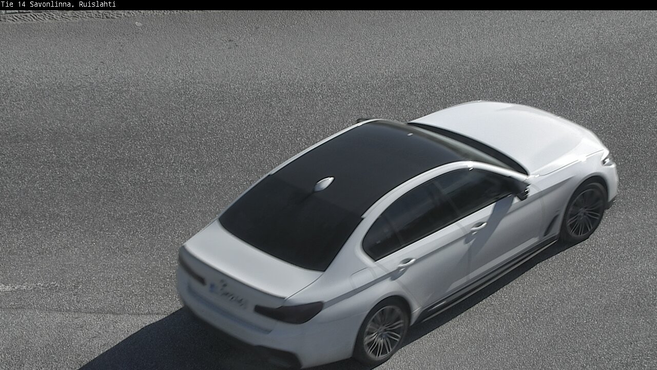 Weather Camera Image Väg 14 Nyslott, Ruislahti, Savonlinna, Etelä-Savo