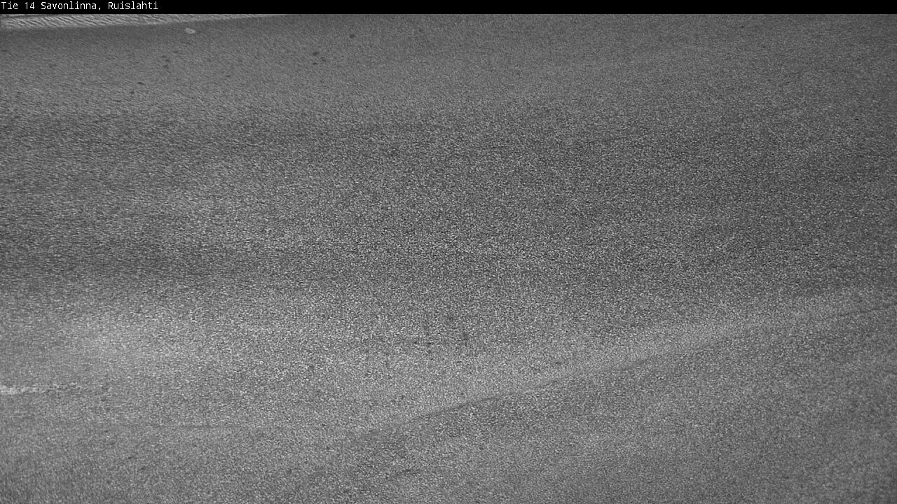 Weather Camera Image Väg 14 Nyslott, Ruislahti, Savonlinna, Etelä-Savo