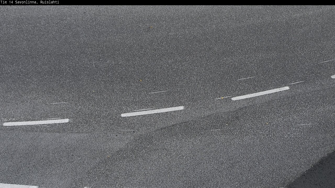 Weather Camera Image Road 14 Savonlinna, Ruislahti, Savonlinna, Etelä-Savo
