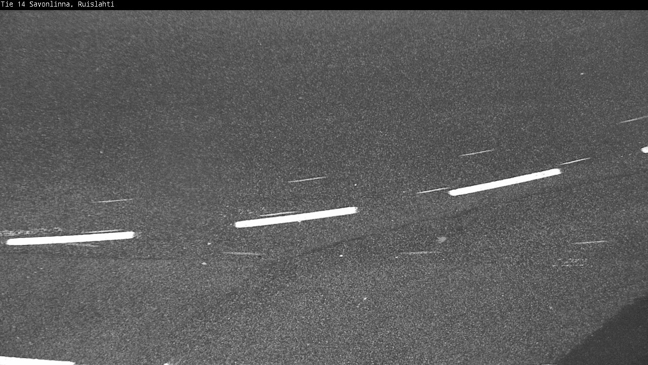 Weather Camera Image Väg 14 Nyslott, Ruislahti, Savonlinna, Etelä-Savo