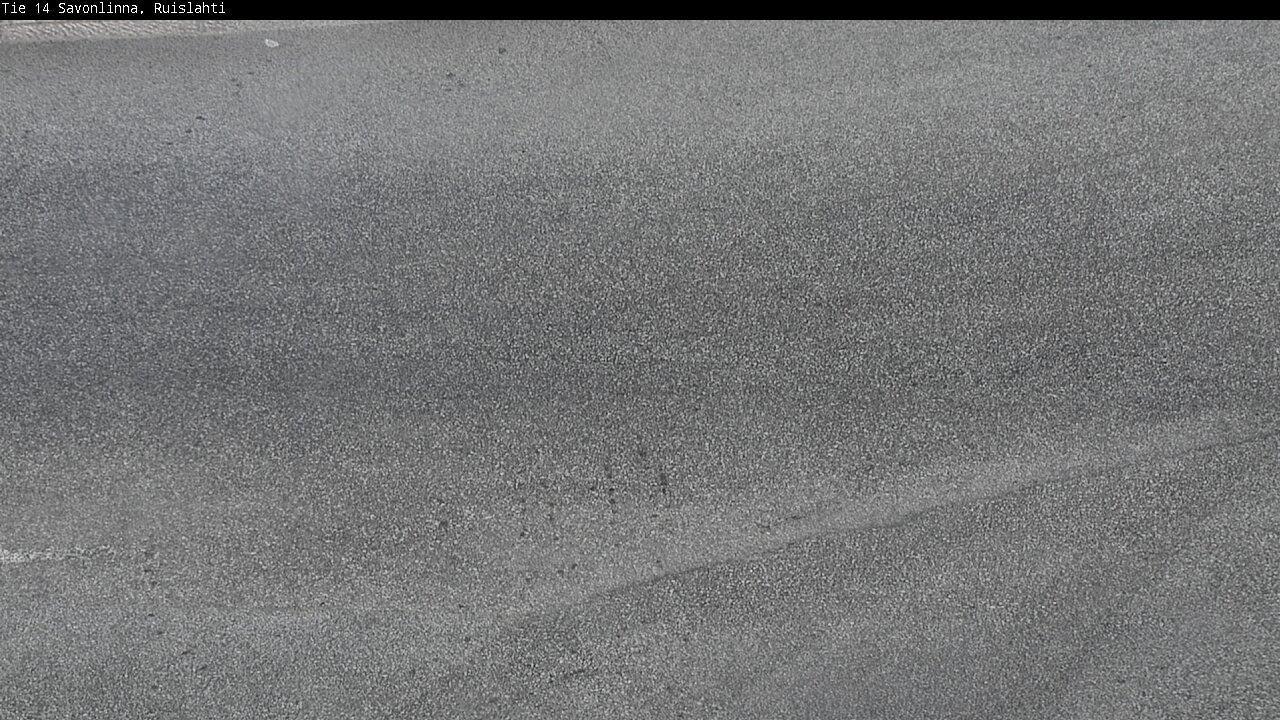 Weather Camera Image Väg 14 Nyslott, Ruislahti, Savonlinna, Etelä-Savo