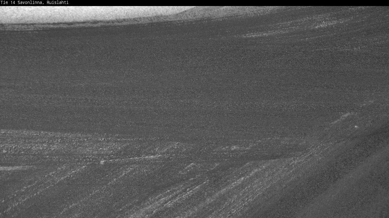 Weather Camera Image Väg 14 Nyslott, Ruislahti, Savonlinna, Etelä-Savo