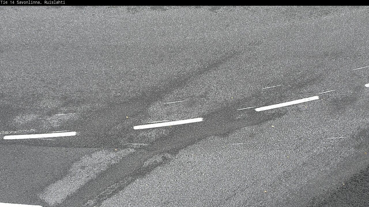 Weather Camera Image Väg 14 Nyslott, Ruislahti, Savonlinna, Etelä-Savo