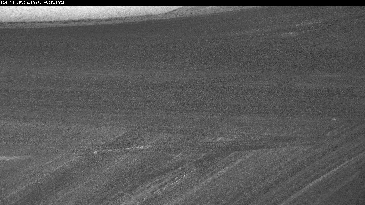 Weather Camera Image Väg 14 Nyslott, Ruislahti, Savonlinna, Etelä-Savo