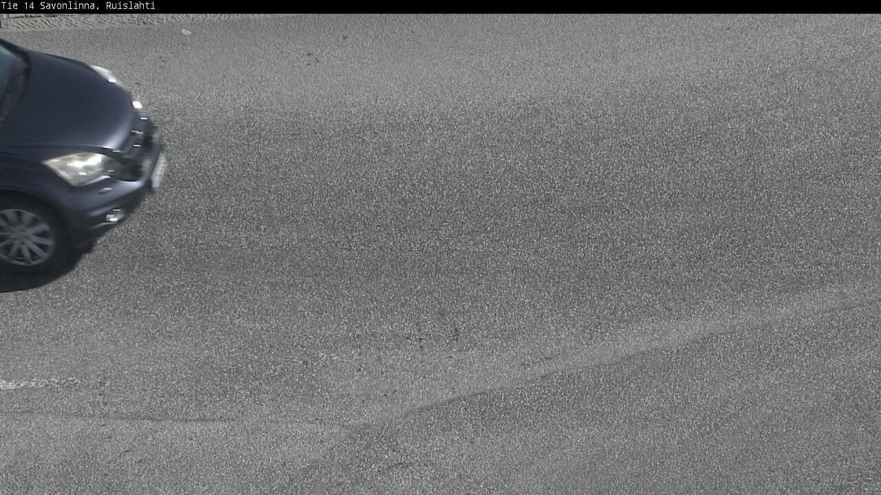 Weather Camera Image Väg 14 Nyslott, Ruislahti, Savonlinna, Etelä-Savo