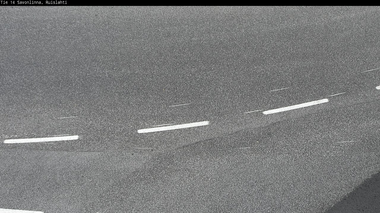 Weather Camera Image Road 14 Savonlinna, Ruislahti, Savonlinna, Etelä-Savo