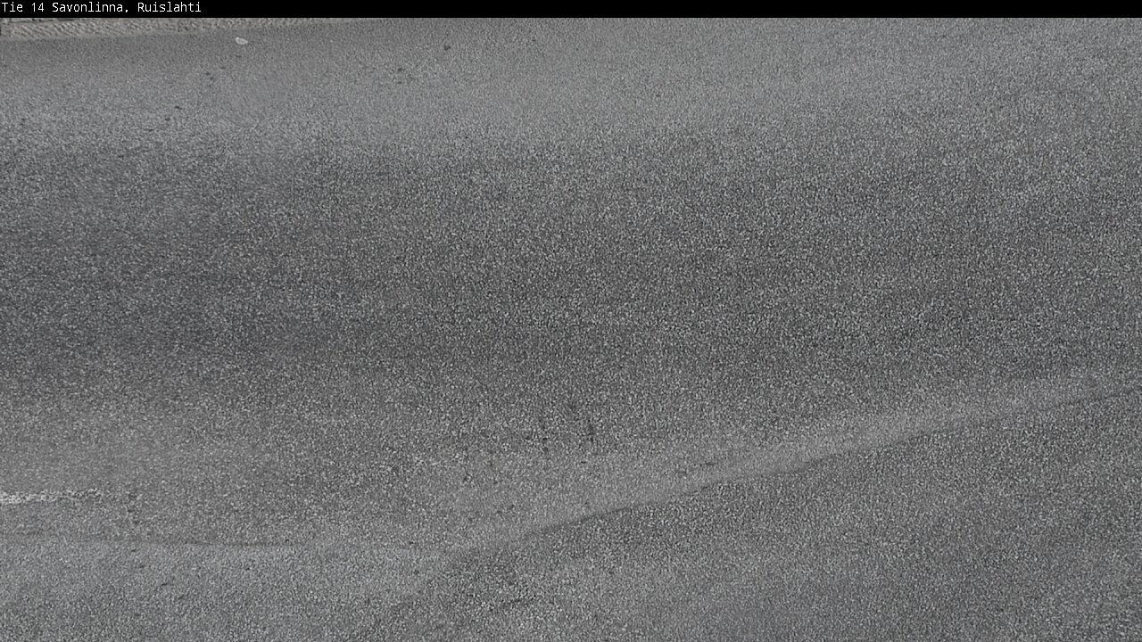 Weather Camera Image Road 14 Savonlinna, Ruislahti, Savonlinna, Etelä-Savo