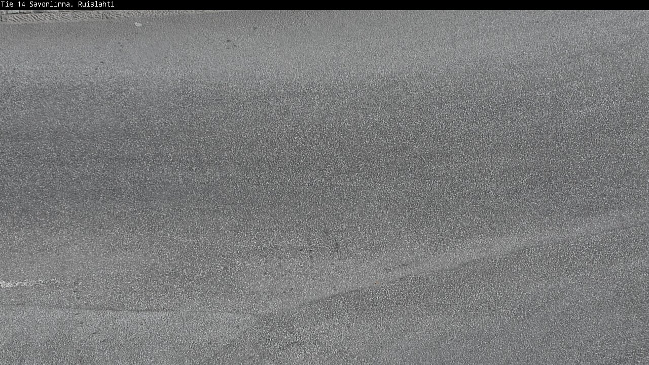 Weather Camera Image Väg 14 Nyslott, Ruislahti, Savonlinna, Etelä-Savo