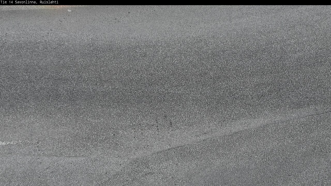 Weather Camera Image Road 14 Savonlinna, Ruislahti, Savonlinna, Etelä-Savo