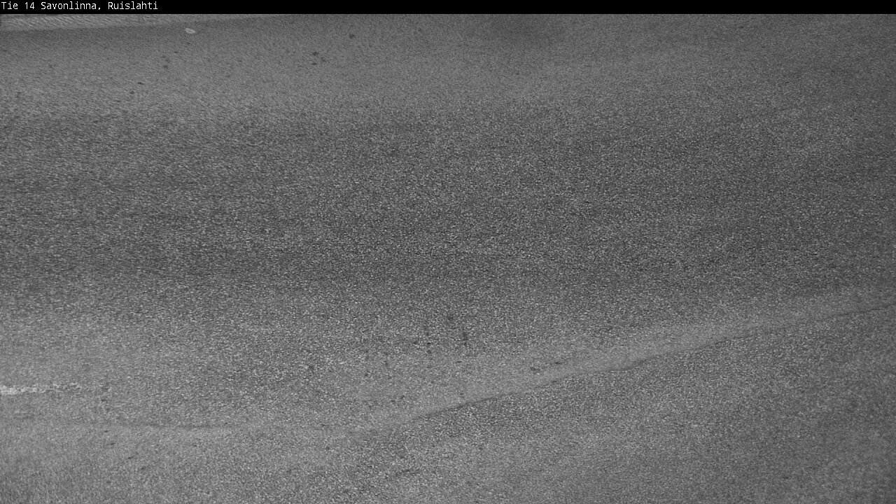 Weather Camera Image Väg 14 Nyslott, Ruislahti, Savonlinna, Etelä-Savo