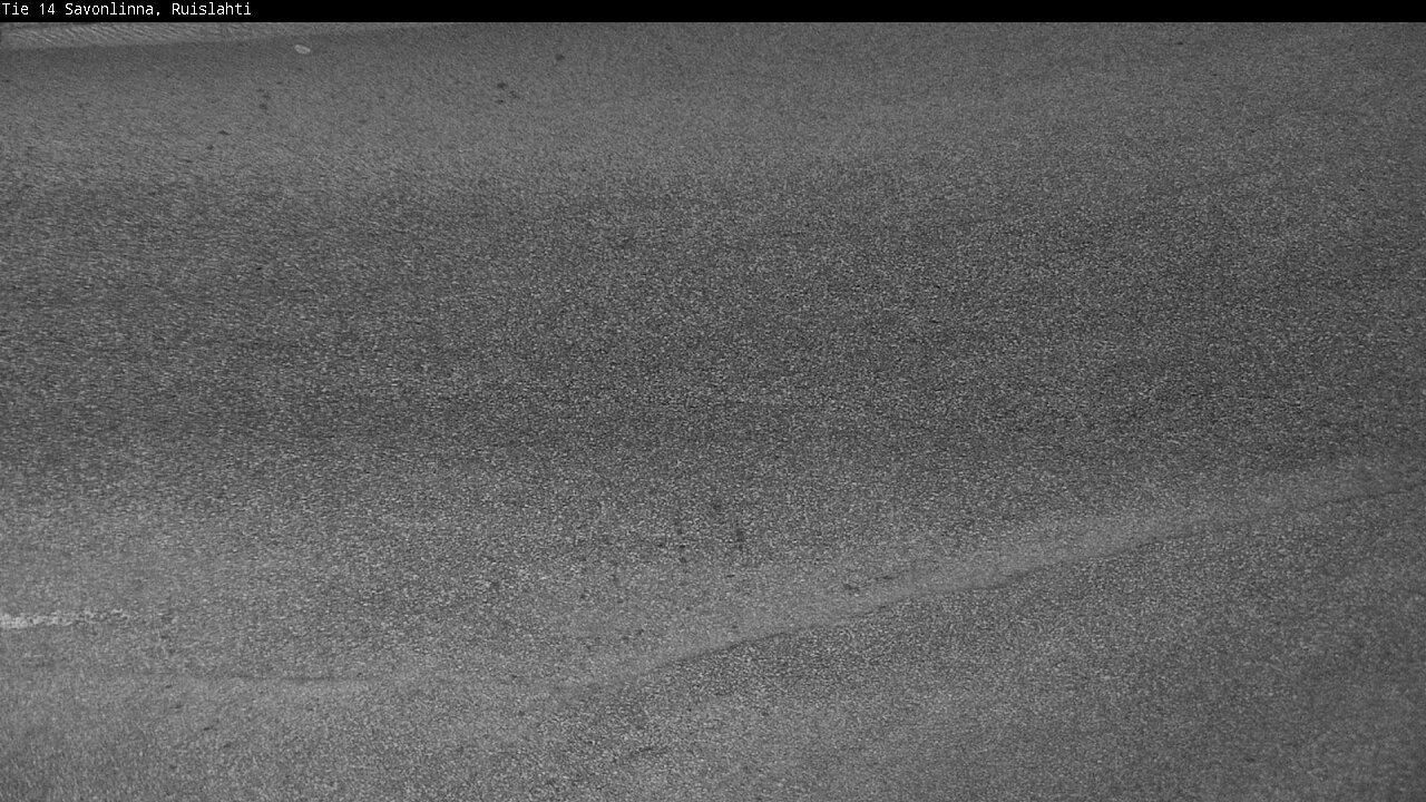 Weather Camera Image Väg 14 Nyslott, Ruislahti, Savonlinna, Etelä-Savo