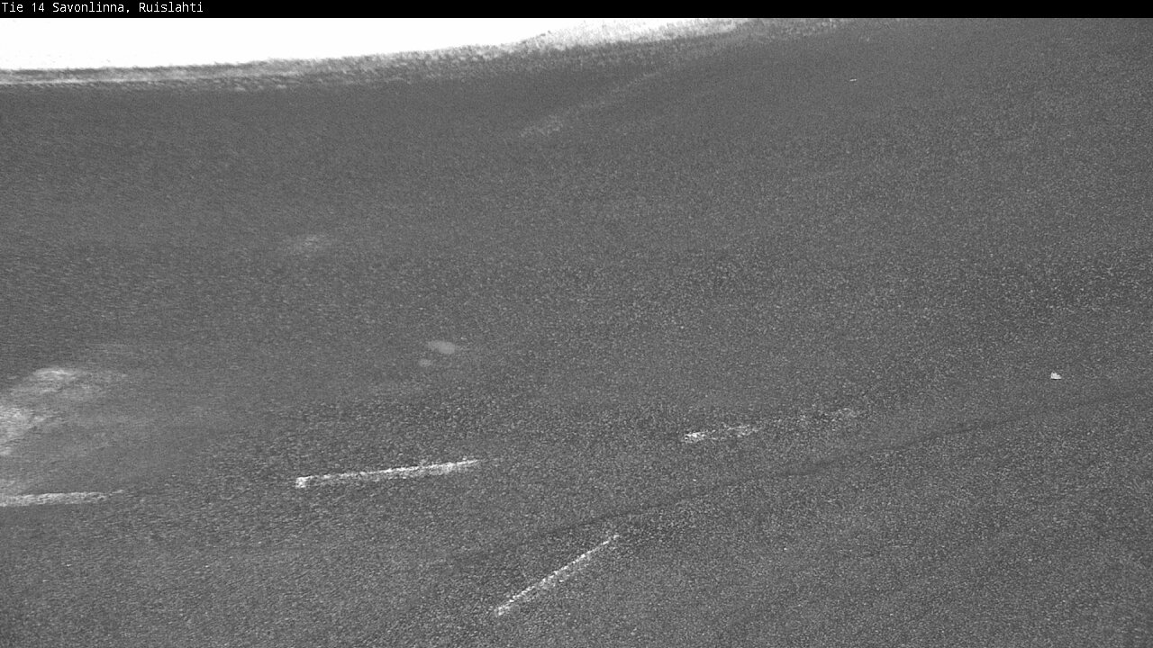 Weather Camera Image Väg 14 Nyslott, Ruislahti, Savonlinna, Etelä-Savo