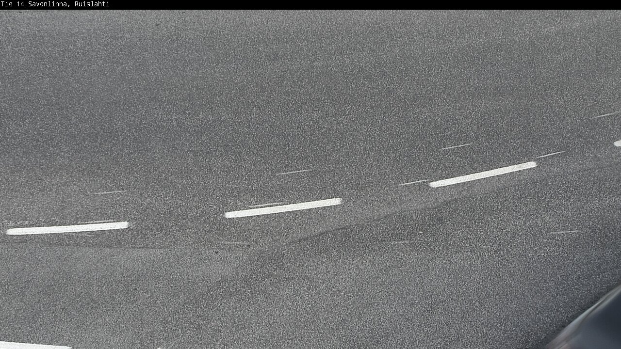 Weather Camera Image Road 14 Savonlinna, Ruislahti, Savonlinna, Etelä-Savo