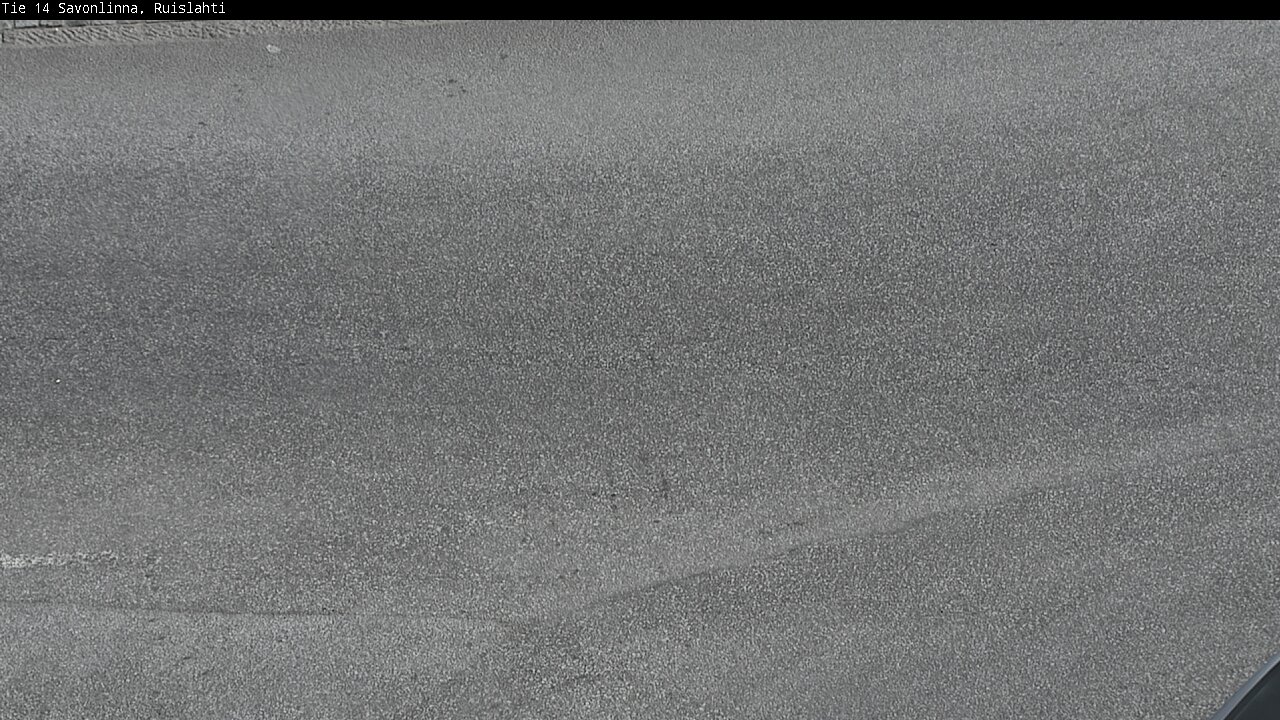 Weather Camera Image Väg 14 Nyslott, Ruislahti, Savonlinna, Etelä-Savo