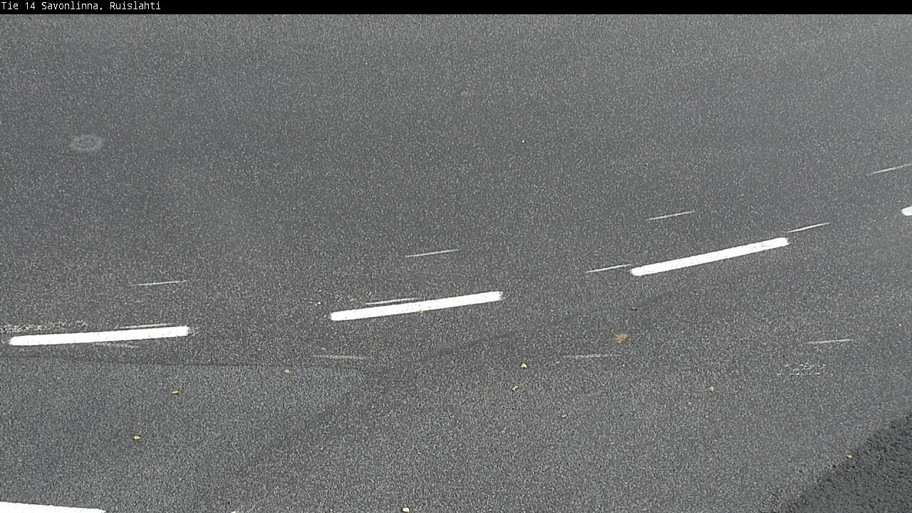 Weather Camera Image Väg 14 Nyslott, Ruislahti, Savonlinna, Etelä-Savo