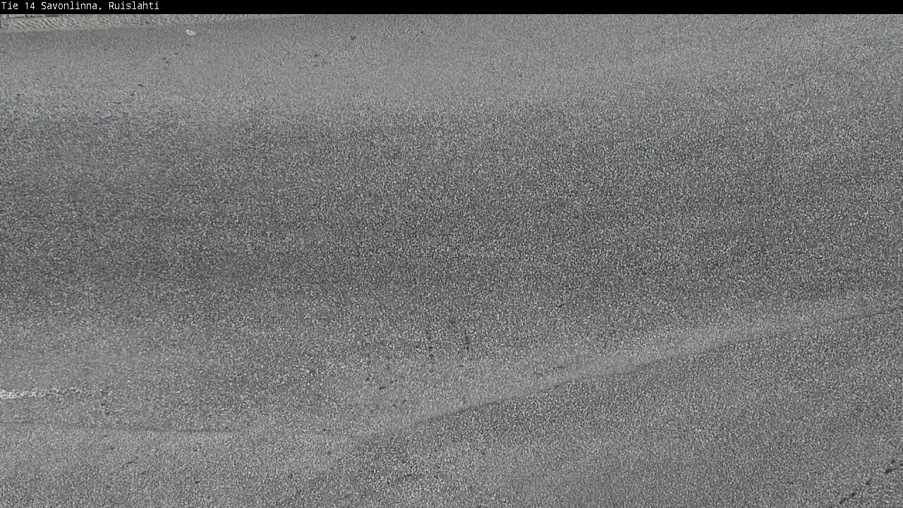 Weather Camera Image Road 14 Savonlinna, Ruislahti, Savonlinna, Etelä-Savo