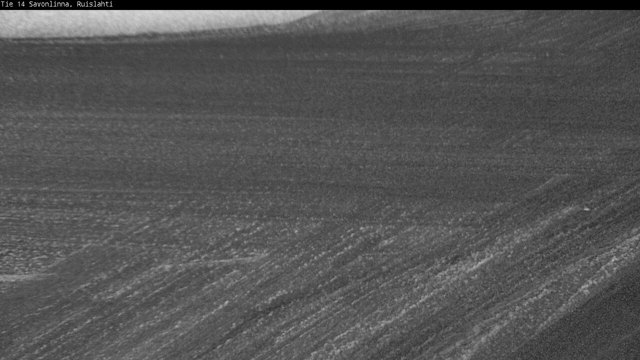 Weather Camera Image Väg 14 Nyslott, Ruislahti, Savonlinna, Etelä-Savo