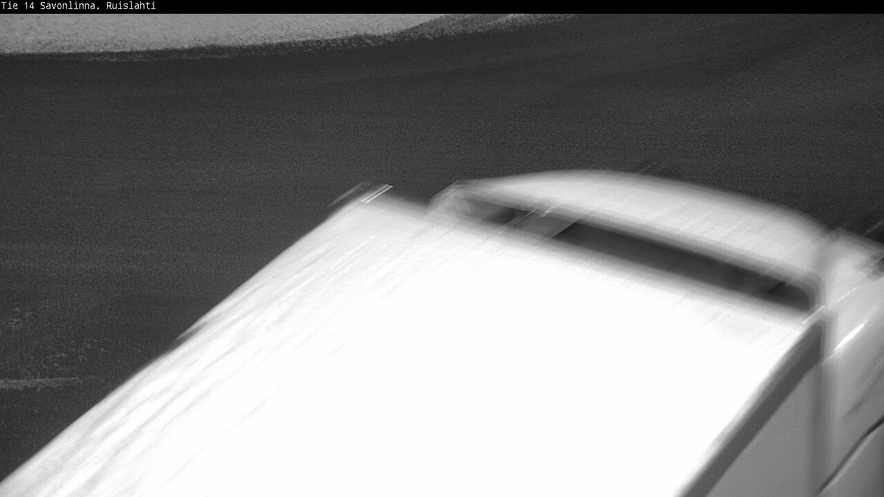Weather Camera Image Väg 14 Nyslott, Ruislahti, Savonlinna, Etelä-Savo
