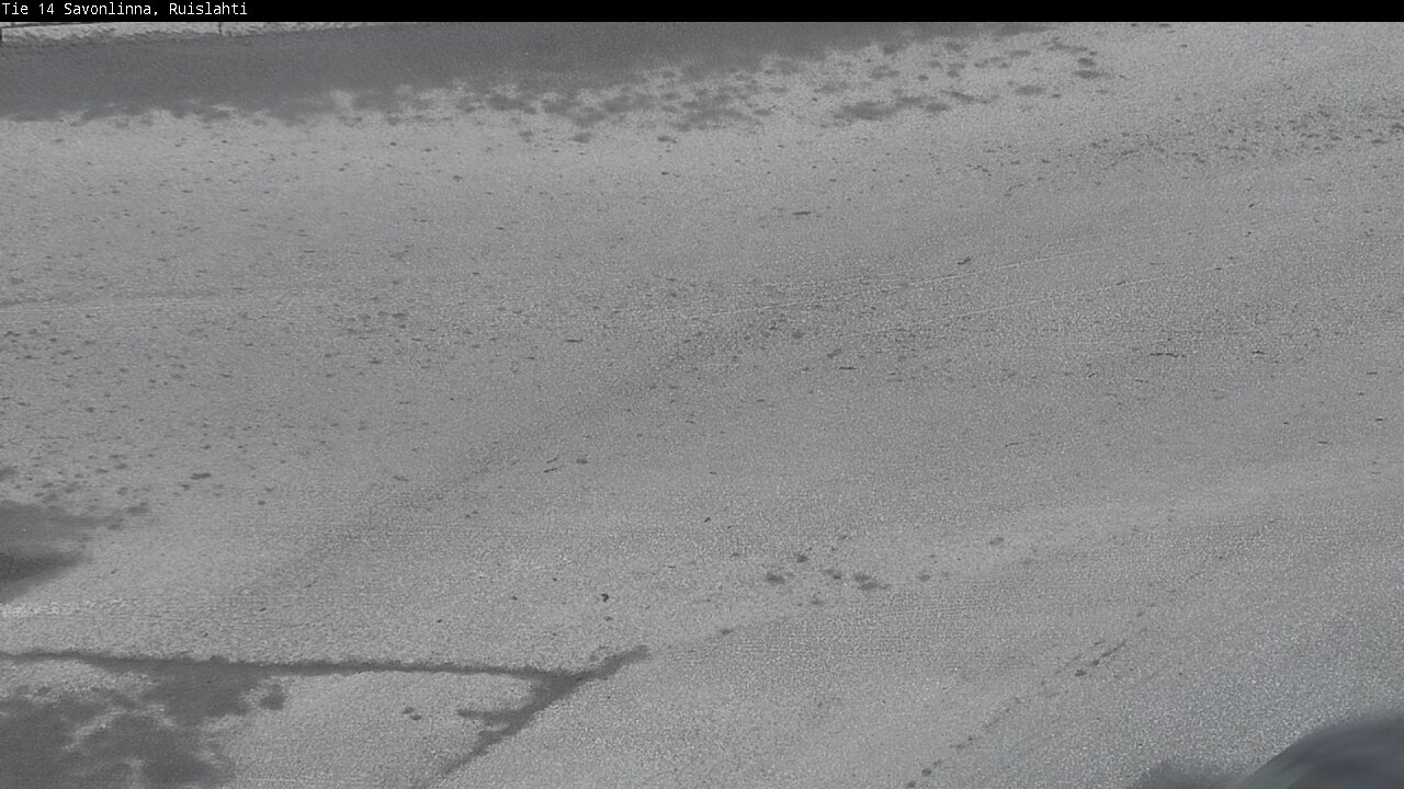 Weather Camera Image Road 14 Savonlinna, Ruislahti, Savonlinna, Etelä-Savo