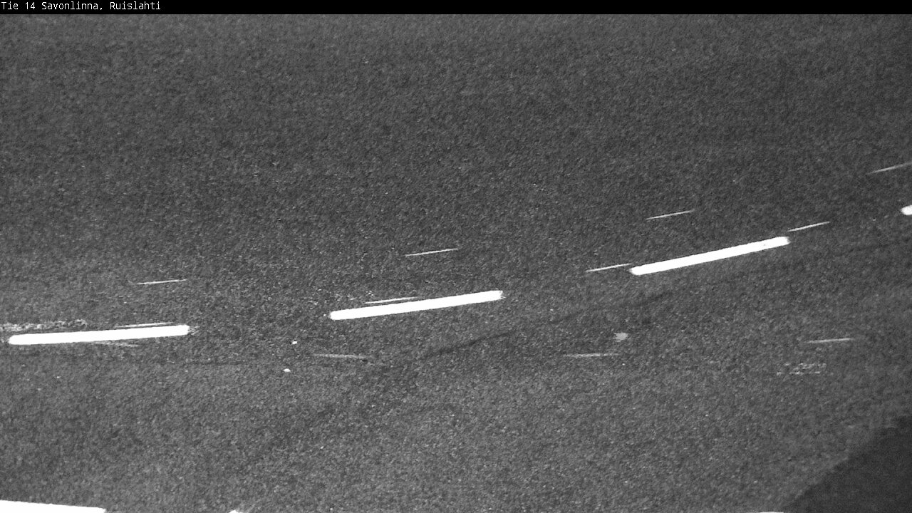 Weather Camera Image Väg 14 Nyslott, Ruislahti, Savonlinna, Etelä-Savo