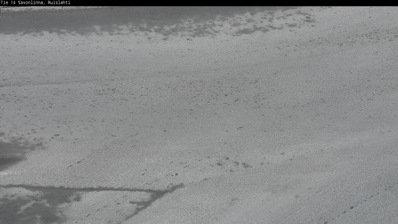 Weather Camera Image Road 14 Savonlinna, Ruislahti, Savonlinna, Etelä-Savo