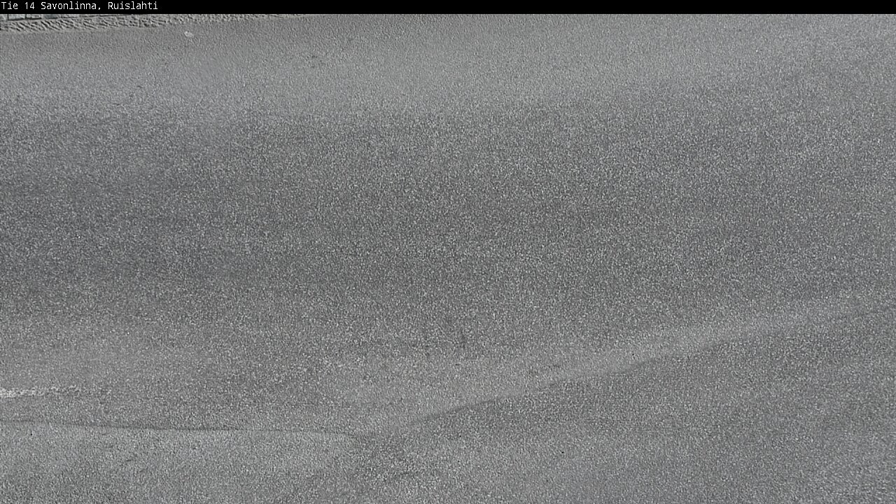Weather Camera Image Road 14 Savonlinna, Ruislahti, Savonlinna, Etelä-Savo