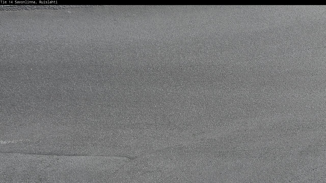 Weather Camera Image Road 14 Savonlinna, Ruislahti, Savonlinna, Etelä-Savo