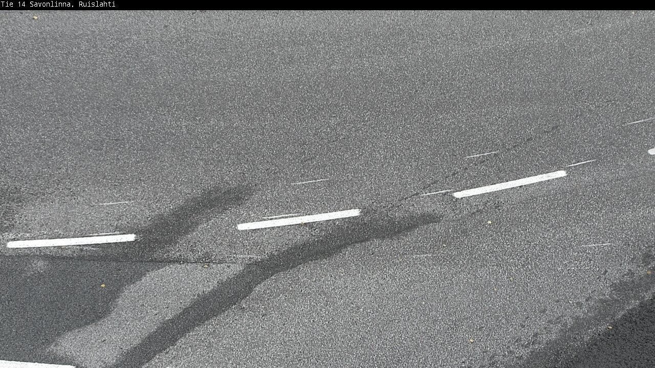 Weather Camera Image Väg 14 Nyslott, Ruislahti, Savonlinna, Etelä-Savo