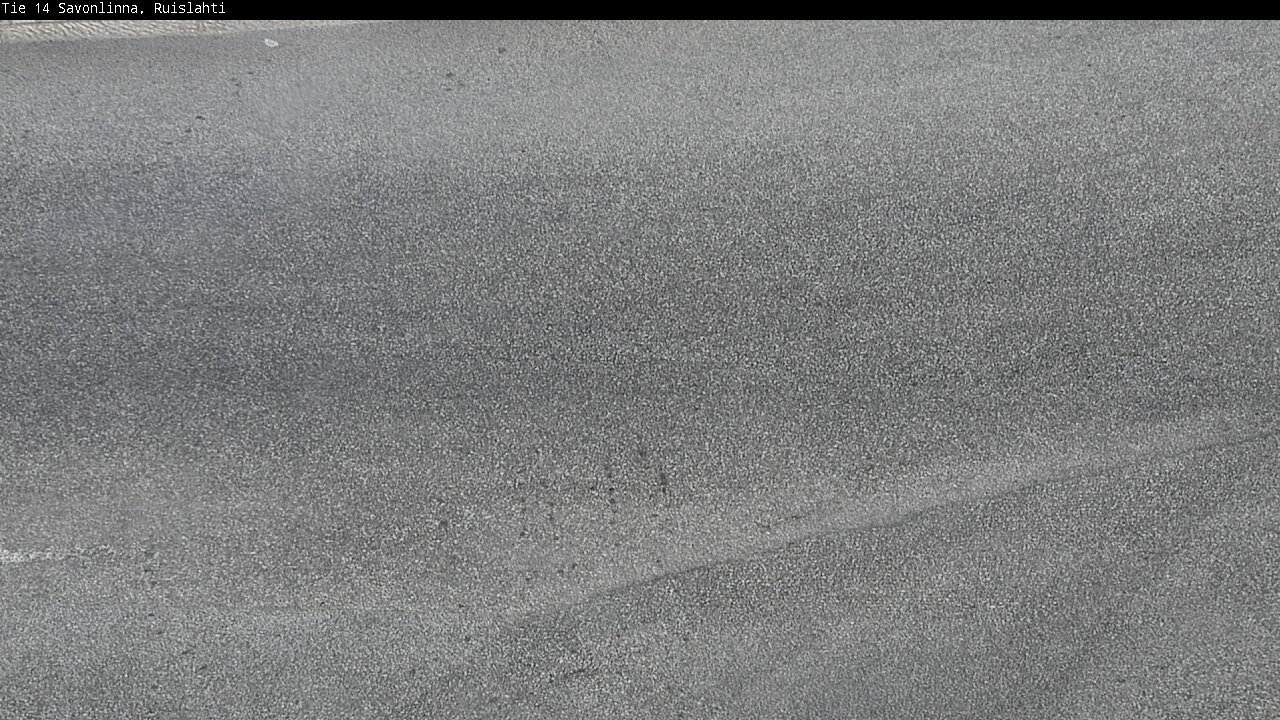 Weather Camera Image Väg 14 Nyslott, Ruislahti, Savonlinna, Etelä-Savo