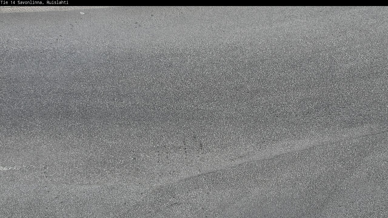 Weather Camera Image Väg 14 Nyslott, Ruislahti, Savonlinna, Etelä-Savo