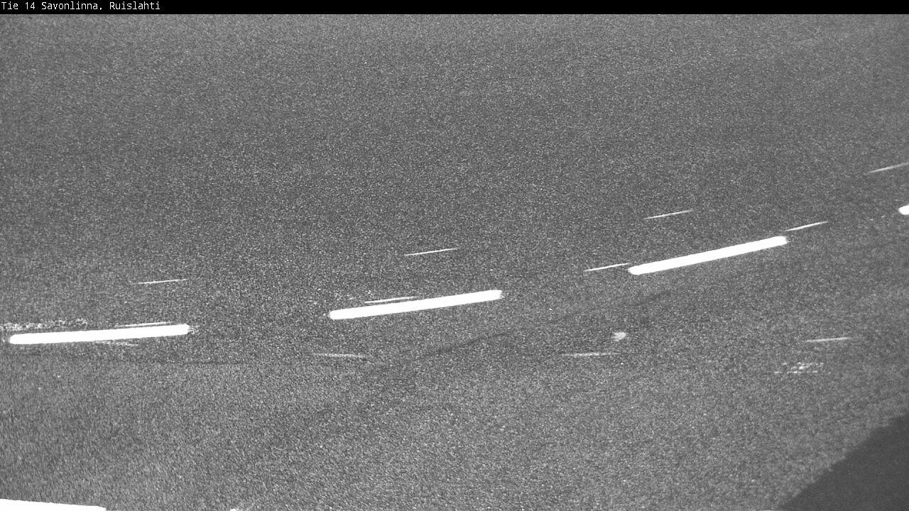Weather Camera Image Väg 14 Nyslott, Ruislahti, Savonlinna, Etelä-Savo
